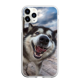 Чехол для iPhone 11 Pro матовый с принтом Smile в Белгороде, Силикон |  | dog | лабрадор | мопс | пес | собака | такса | хаски | щеночек