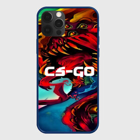 Чехол для iPhone 12 Pro с принтом CS GO-Hyper beast в Белгороде, силикон | область печати: задняя сторона чехла, без боковых панелей | hyper beast | кс го | скоростной зверь