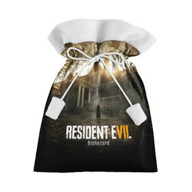 Подарочный 3D мешок с принтом Resident Evil в Белгороде, 100% полиэстер | Размер: 29*39 см | Тематика изображения на принте: horror | jovovich | milla | zombie | вирус | зло | зомби | йовович | милла | обитель | ужас