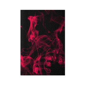 Обложка для паспорта матовая кожа с принтом Smoke color в Белгороде, натуральная матовая кожа | размер 19,3 х 13,7 см; прозрачные пластиковые крепления | Тематика изображения на принте: 3d | битва огней | другие | жар | камин | красный | огонь | печь | пламя | пожар | прикольные | пыл | синий | стихия | столкновение огней | топка | тренд | узор | цветные | череп | яркие