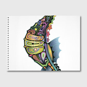 Альбом для рисования с принтом Морской конек в Белгороде, 100% бумага
 | матовая бумага, плотность 200 мг. | Тематика изображения на принте: животное | конек | лето | море | океан | рыба