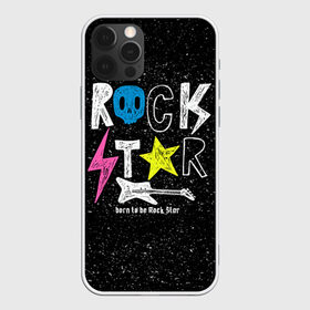 Чехол для iPhone 12 Pro Max с принтом Рождён быть рок-звездой в Белгороде, Силикон |  | музыка | рок | светящиеся | светящиеся краски | флуоресцентные краски | флюоресценция | флюр | флюро краска | флюро краски | флюро покрытие | флюро принты | флюро рисунки | флюровые краски