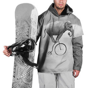 Накидка на куртку 3D с принтом Hipster Bike в Белгороде, 100% полиэстер |  | Тематика изображения на принте: elephant | hipster | индия | йога | слон | хипстер