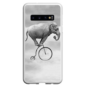 Чехол для Samsung Galaxy S10 с принтом Hipster Bike в Белгороде, Силикон | Область печати: задняя сторона чехла, без боковых панелей | Тематика изображения на принте: elephant | hipster | индия | йога | слон | хипстер