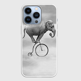 Чехол для iPhone 13 Pro с принтом Hipster Bike в Белгороде,  |  | elephant | hipster | индия | йога | слон | хипстер