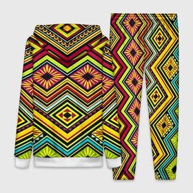 Женский костюм 3D с принтом Мексиканский узор в Белгороде,  |  | abstract | decorative | drawing | fabric | fashion | geometric | traditional | tribal seamless patterns and ethnic ornaments | народный | узор | этнический