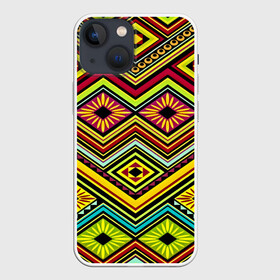 Чехол для iPhone 13 mini с принтом Мексиканский узор в Белгороде,  |  | abstract | decorative | drawing | fabric | fashion | geometric | traditional | tribal seamless patterns and ethnic ornaments | народный | узор | этнический