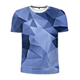 Мужская футболка 3D спортивная с принтом Geometry contrast в Белгороде, 100% полиэстер с улучшенными характеристиками | приталенный силуэт, круглая горловина, широкие плечи, сужается к линии бедра | Тематика изображения на принте: 