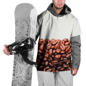 Накидка на куртку 3D с принтом coffee в Белгороде, 100% полиэстер |  | 3d | beans | coffee | еда | зерна | кофе | напиток | природа | текстуры
