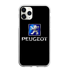 Чехол для iPhone 11 Pro матовый с принтом Peugeot в Белгороде, Силикон |  | brand | car | france | logo | peugeot | автомобиль | логотип | марка | франция