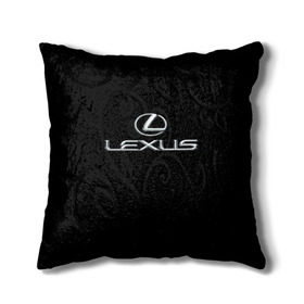 Подушка 3D с принтом lexus в Белгороде, наволочка – 100% полиэстер, наполнитель – холлофайбер (легкий наполнитель, не вызывает аллергию). | состоит из подушки и наволочки. Наволочка на молнии, легко снимается для стирки | brand | car | japan | lexus | logo | toyota motor | автомобиль | лексус | логотип | марка | япония
