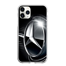 Чехол для iPhone 11 Pro матовый с принтом Mercedes-Benz в Белгороде, Силикон |  | car | germany | logo | make | mercedes benz | автомобиль | германия | логотип | марка | мерседес бенц