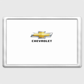 Магнит 45*70 с принтом Chevrolet в Белгороде, Пластик | Размер: 78*52 мм; Размер печати: 70*45 | brand | car | chevrolet | logo | usa | автомобиль | логотип | марка | сша | шевроле