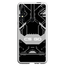 Чехол для Honor P Smart Z с принтом CS GOBlack collection в Белгороде, Силикон | Область печати: задняя сторона чехла, без боковых панелей | 3d | awp | counter strike | game | skin | system lock black | авп | игры | прикольные | скин