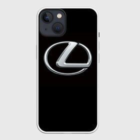 Чехол для iPhone 13 с принтом Lexus в Белгороде,  |  | Тематика изображения на принте: brand | car | japan | lexus | logo | toyota motor | автомобиль | лексус | логотип | марка | япония