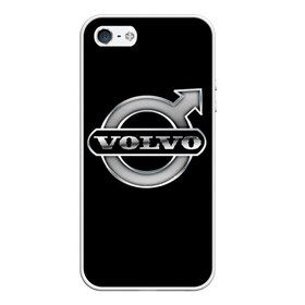 Чехол для iPhone 5/5S матовый с принтом Volvo в Белгороде, Силикон | Область печати: задняя сторона чехла, без боковых панелей | brand | car | logo | sweden | volvo | автомобиль | вольво | логотип | марка | швеция