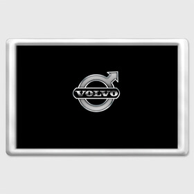 Магнит 45*70 с принтом Volvo в Белгороде, Пластик | Размер: 78*52 мм; Размер печати: 70*45 | Тематика изображения на принте: brand | car | logo | sweden | volvo | автомобиль | вольво | логотип | марка | швеция