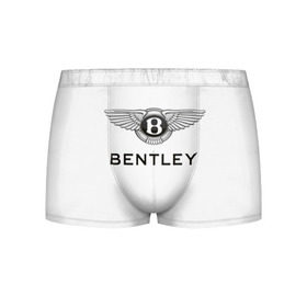 Мужские трусы 3D с принтом Bentley в Белгороде, 50% хлопок, 50% полиэстер | классическая посадка, на поясе мягкая тканевая резинка | bentley | brand | britain | car | elite | expensive | limited | logo | mtorz | автомобиль | британия | бэнтли | дорогой | лимитед | логотип | марка | мторз | элитный