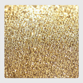 Магнитный плакат 3Х3 с принтом Золото в Белгороде, Полимерный материал с магнитным слоем | 9 деталей размером 9*9 см | пайетки | текстура | чешуя