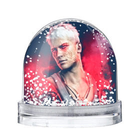 Снежный шар с принтом DmC: Devil May Cry в Белгороде, Пластик | Изображение внутри шара печатается на глянцевой фотобумаге с двух сторон | dante | данте