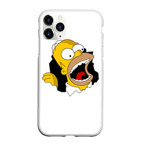 Чехол для iPhone 11 Pro матовый с принтом The Simpsons в Белгороде, Силикон |  | гомер | крик | симпсоны | спрингфилд