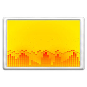 Магнит 45*70 с принтом Эквалайзер звука в Белгороде, Пластик | Размер: 78*52 мм; Размер печати: 70*45 | Тематика изображения на принте: color | colour | light | lights | shine | блеск | желтый | свет | солнечный свет