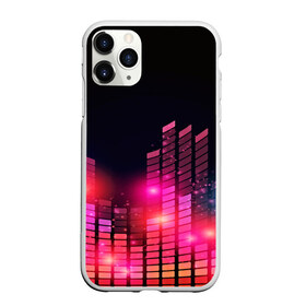 Чехол для iPhone 11 Pro матовый с принтом Equalizer light в Белгороде, Силикон |  | Тематика изображения на принте: color | colour | glim | glow | light | lights | shine | world