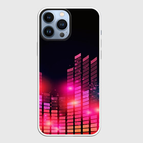 Чехол для iPhone 13 Pro Max с принтом Equalizer light в Белгороде,  |  | color | colour | glim | glow | light | lights | shine | world