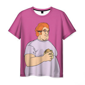 Мужская футболка 3D с принтом Табби в Белгороде, 100% полиэфир | прямой крой, круглый вырез горловины, длина до линии бедер | grand theft auto | gta | vice city | вайс сити | гта