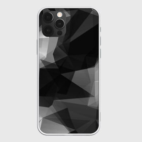 Чехол для iPhone 12 Pro Max с принтом Camo - Black & White (Чёрно-белый камуфляж) в Белгороде, Силикон |  | Тематика изображения на принте: 0x000000123 | camo | камуфляж | чёрно белый