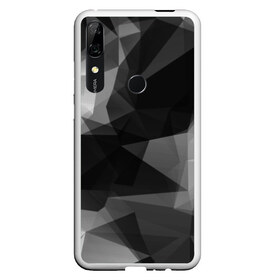 Чехол для Honor P Smart Z с принтом Camo - Black & White (Чёрно-белый камуфляж) в Белгороде, Силикон | Область печати: задняя сторона чехла, без боковых панелей | Тематика изображения на принте: 0x000000123 | camo | камуфляж | чёрно белый