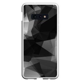 Чехол для Samsung S10E с принтом Camo - Black & White (Чёрно-белый камуфляж) в Белгороде, Силикон | Область печати: задняя сторона чехла, без боковых панелей | Тематика изображения на принте: 0x000000123 | camo | камуфляж | чёрно белый