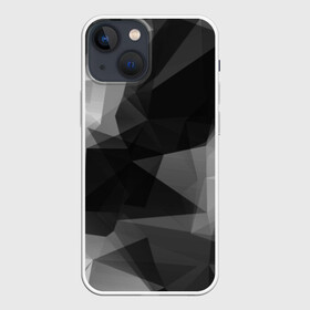 Чехол для iPhone 13 mini с принтом Camo   Black  White (Чёрно белый камуфляж) в Белгороде,  |  | Тематика изображения на принте: 0x000000123 | camo | камуфляж | чёрно белый