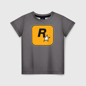 Детская футболка 3D с принтом Rockstar Games в Белгороде, 100% гипоаллергенный полиэфир | прямой крой, круглый вырез горловины, длина до линии бедер, чуть спущенное плечо, ткань немного тянется | carl johnson | grand theft auto | gta | los santos | sa | san andreas | гта