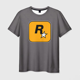 Мужская футболка 3D с принтом Rockstar Games в Белгороде, 100% полиэфир | прямой крой, круглый вырез горловины, длина до линии бедер | carl johnson | grand theft auto | gta | los santos | sa | san andreas | гта