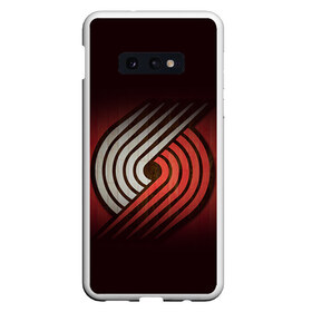 Чехол для Samsung S10E с принтом NBA Портленд трэйл блэйзерс в Белгороде, Силикон | Область печати: задняя сторона чехла, без боковых панелей | nba