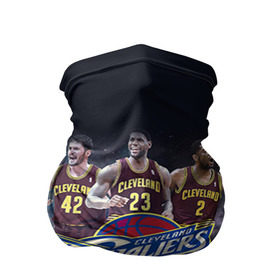 Бандана-труба 3D с принтом NBA: Cleveland Cavaliers в Белгороде, 100% полиэстер, ткань с особыми свойствами — Activecool | плотность 150‒180 г/м2; хорошо тянется, но сохраняет форму | nba
