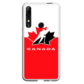 Чехол для Honor P Smart Z с принтом TEAM CANADA в Белгороде, Силикон | Область печати: задняя сторона чехла, без боковых панелей | 2017 | canada | hochey | team | teamcanada | канада | мира | россия | хоккей | чемпионат | чм2017