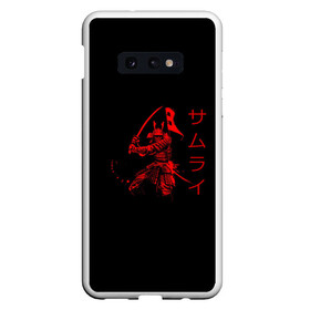 Чехол для Samsung S10E с принтом Японские иероглифы - самурай в Белгороде, Силикон | Область печати: задняя сторона чехла, без боковых панелей | Тематика изображения на принте: азия | воин | катана | меч | сегун | сэнсэй | харакири | честь | японец | япония