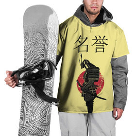 Накидка на куртку 3D с принтом Японский самурай (честь) в Белгороде, 100% полиэстер |  | Тематика изображения на принте: meiyo | самурай | япония
