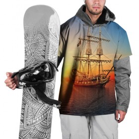 Накидка на куртку 3D с принтом Фрегат в Белгороде, 100% полиэстер |  | Тематика изображения на принте: 3d | blue | брызги | вмф | вода | военный | волны | исторический | капли | корабль | лето | море | моряк | океан | природа | фрегат | шторм