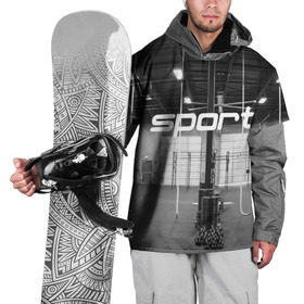 Накидка на куртку 3D с принтом Спортзал в Белгороде, 100% полиэстер |  | Тематика изображения на принте: crossfit | атлетика | зал | качалка | кроссфит | тренажер | тяжелая | фитнес