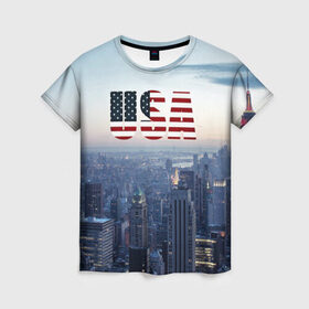 Женская футболка 3D с принтом Город New York в Белгороде, 100% полиэфир ( синтетическое хлопкоподобное полотно) | прямой крой, круглый вырез горловины, длина до линии бедер | new york | америка | бейсбол | буквы n y | город | классная | логотип | мегаполис | надпись | нью йорк | нью йорк янкиз | прикольная картинка | сша | штаты | я люблю красивая | янки