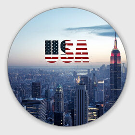 Коврик круглый с принтом Город New York в Белгороде, резина и полиэстер | круглая форма, изображение наносится на всю лицевую часть | new york | америка | бейсбол | буквы n y | город | классная | логотип | мегаполис | надпись | нью йорк | нью йорк янкиз | прикольная картинка | сша | штаты | я люблю красивая | янки