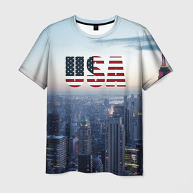 Мужская футболка 3D с принтом Город New York в Белгороде, 100% полиэфир | прямой крой, круглый вырез горловины, длина до линии бедер | new york | америка | бейсбол | буквы n y | город | классная | логотип | мегаполис | надпись | нью йорк | нью йорк янкиз | прикольная картинка | сша | штаты | я люблю красивая | янки
