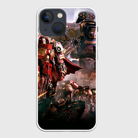 Чехол для iPhone 13 mini с принтом WH40k Angelos в Белгороде,  |  | dawn | eldar | war | warhammer | wh | wh40k | вархаммер | ваха | эльдар | эльдары