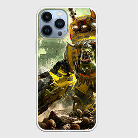 Чехол для iPhone 13 Pro Max с принтом WH40k warboss в Белгороде,  |  | dawn | eldar | war | warhammer | wh | wh40k | вархаммер | ваха | эльдар | эльдары