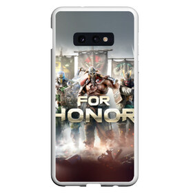 Чехол для Samsung S10E с принтом For honor 4 в Белгороде, Силикон | Область печати: задняя сторона чехла, без боковых панелей | for honor | honor | samurai | templar | viking | vikings | викинг | крестоносец | самурай | тамплиер