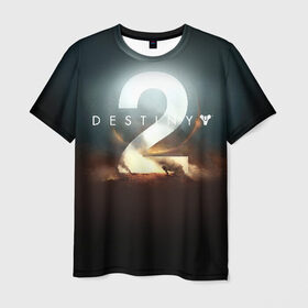 Мужская футболка 3D с принтом Destiny 12 в Белгороде, 100% полиэфир | прямой крой, круглый вырез горловины, длина до линии бедер | destiny | дестени | дэстэни | космос