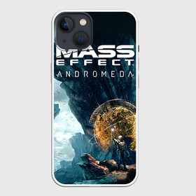 Чехол для iPhone 13 с принтом ME Andromeda 2 в Белгороде,  |  | andromeda | effect | андромеда | массб эффект | эфект